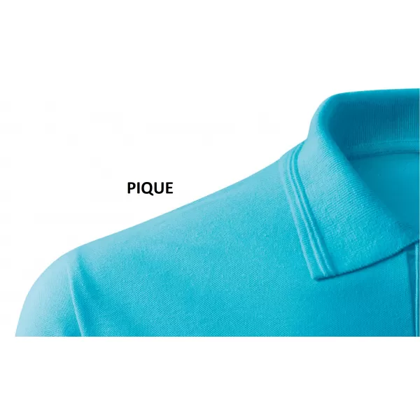  Premium-T-Shirt für Herren mit Kragen ALTISPORT ALM002203 TÜRKIS 