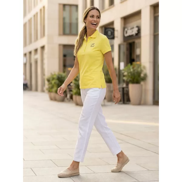  Damen-T-Shirt mit Kragen ALTISPORT ALW056210 ZITRONE 