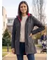 Softshell-Mantel für Damen ALTISPORT DERAURA LCTU166 DUNKELGRAU