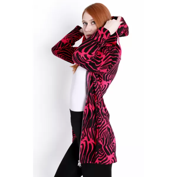  Erweitertes Damen-Sweatshirt ALTISPORT NIALA LSWU327 ROSA 