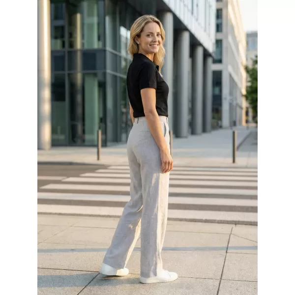  Premium-T-Shirt für Damen mit Kragen ALTISPORT ALW002210 SCHWARZ ROSA 