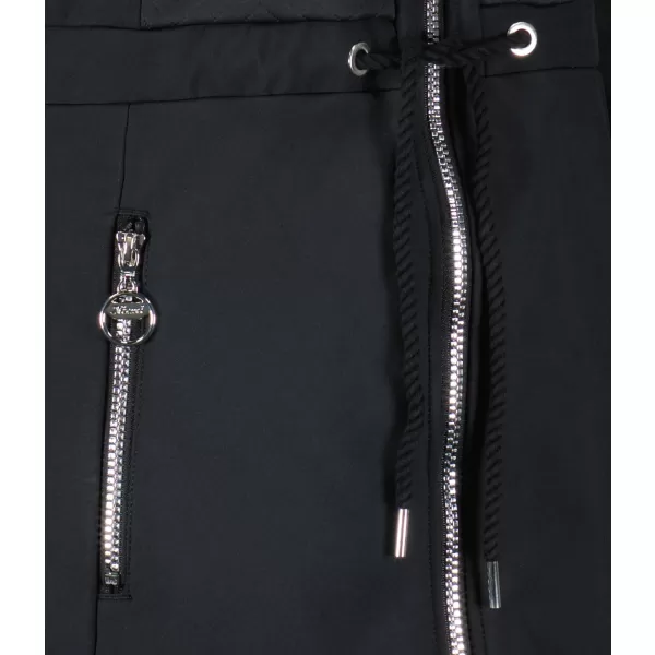  Softshell-Mantel für Damen KIXMI MALAYA SCHWARZ 