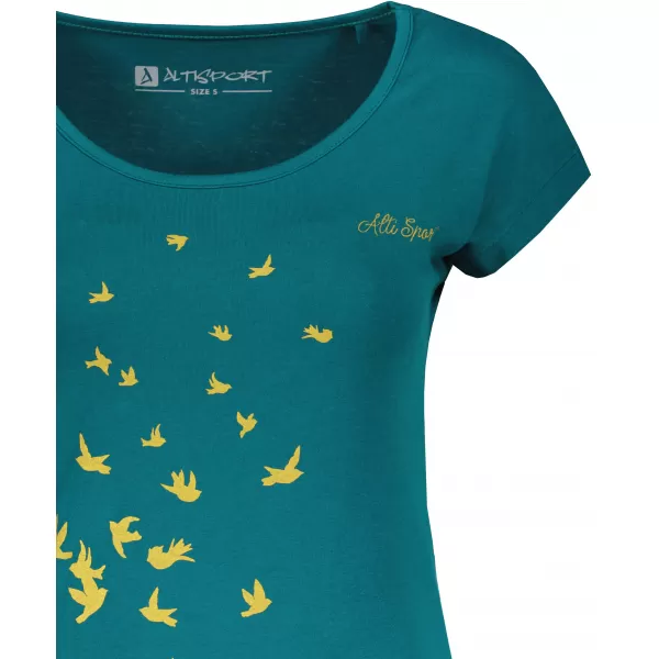  Damen-T-Shirt ALTISPORT JEDRA LTSU841 KEROSIN 