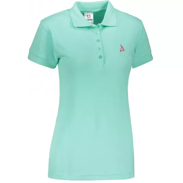 Premium-T-Shirt für Damen mit Kragen ALTISPORT ALW002210 MINZE 