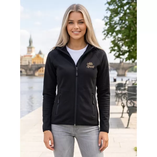  Premium-Sweatshirt für Damen ALTISPORT ALW056418 SCHWARZ 