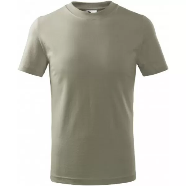  Kinder-T-Shirt MALFINI BASIC 138 HELLES KHAKI 