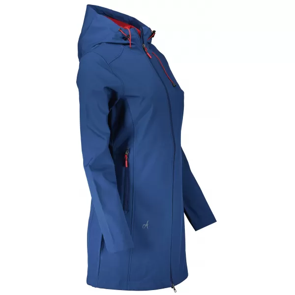  Softshell-Mantel für Damen ALTISPORT DERAURA LCTU166 DUNKELBLAU 