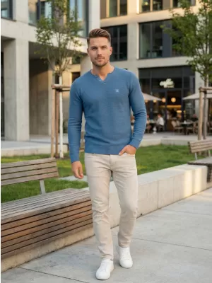 Herrenpullover ALTISPORT SWEK MPLU108 BLAU