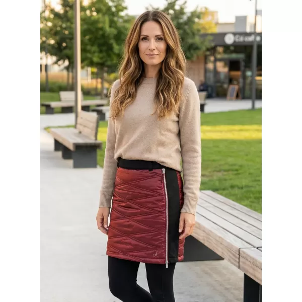  Damenrock ALTISPORT DAISA LSKU364 ROT SCHWARZ 