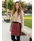 Damenrock ALTISPORT DAISA LSKU364 ROT SCHWARZ
