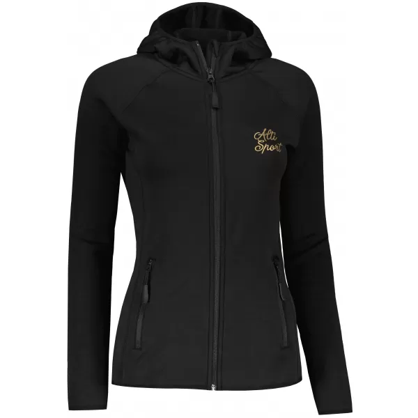  Premium-Sweatshirt für Damen ALTISPORT ALW056418 SCHWARZ 