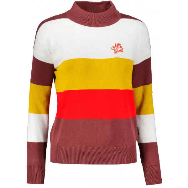  Damenpullover ALTISPORT FRAMA LPLU102 WEIßE STREIFEN 