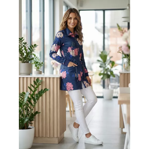  Damen-Sweatshirt KIXMI MIRABEL DUNKELBLAU 