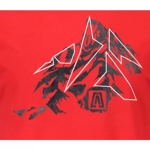  Pánské triko ALTISPORT CARRYOVER ALM115129 ČERVENÁ 