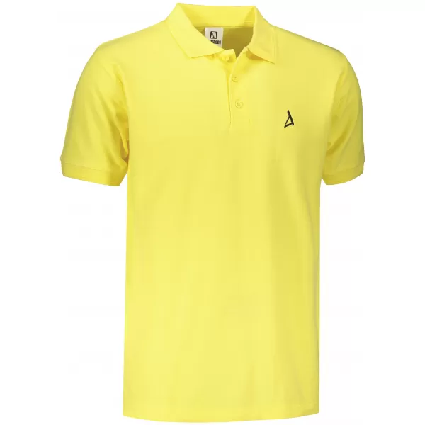  Premium-T-Shirt für Herren mit Kragen ALTISPORT ALM002203 ZITRONE 