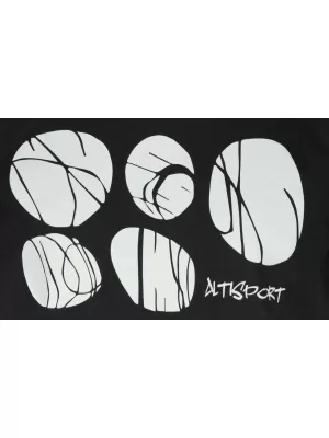 Kinder-T-Shirt ALTISPORT ALK122138 SCHWARZ