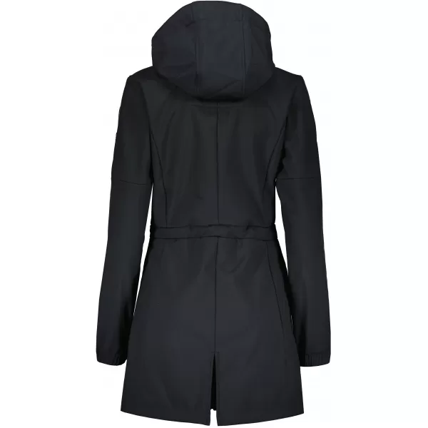  Softshell-Mantel für Damen KIXMI MALAYA SCHWARZ 