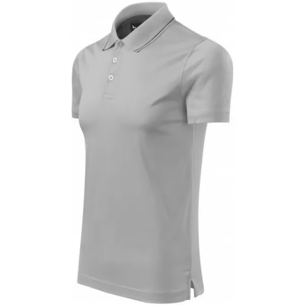  Herren-T-Shirt mit Kragen MALFINI PREMIUM GRAND 259 SILBERGRAU 