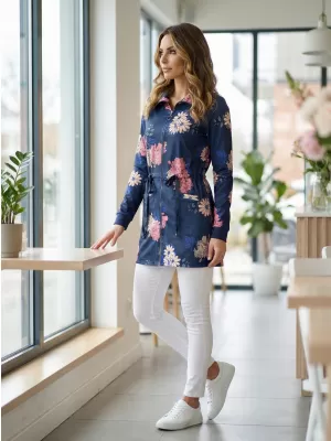 Damen-Sweatshirt KIXMI MIRABEL DUNKELBLAU