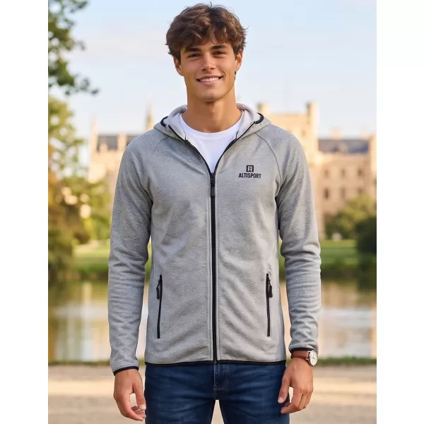  Premium-Sweatshirt für Herren ALTISPORT ALM006417 DUNKELGRAUE HIGHLIGHTS 