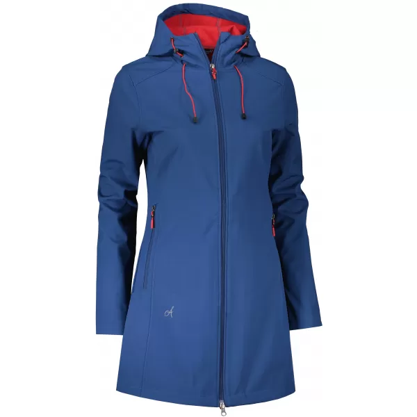  Softshell-Mantel für Damen ALTISPORT DERAURA LCTU166 DUNKELBLAU 
