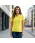 Premium-T-Shirt für Damen mit Kragen ALTISPORT ALW002210 ZITRONE