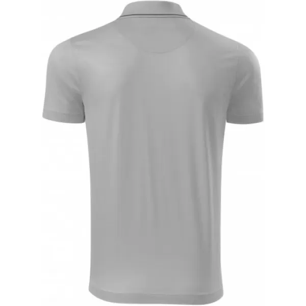 Herren-T-Shirt mit Kragen MALFINI PREMIUM GRAND 259 SILBERGRAU 