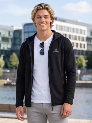 Premium-Sweatshirt für Herren ALTISPORT ALM006417 SCHWARZ