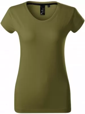 Damen-T-Shirt MALFINI PREMIUM EXCLUSIVE 154 AVOCADOGRÜN