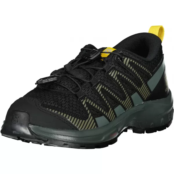  Kinderschuhe SALOMON XA PRO V8 J L41436100 SCHWARZ/GRAU/GELB 