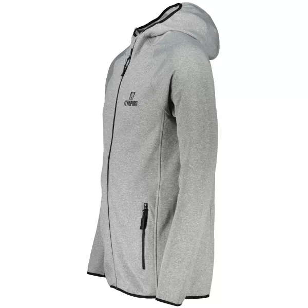  Premium-Sweatshirt für Herren ALTISPORT ALM006417 DUNKELGRAUE HIGHLIGHTS 