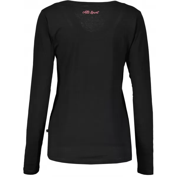  Damen-T-Shirt ALTISPORT KOLIA LTSU837 SCHWARZ 