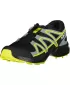 Laufschuhe SALOMON SPEEDCROSS J L41447100 SCHWARZ/SCHWARZ/GRÜN
