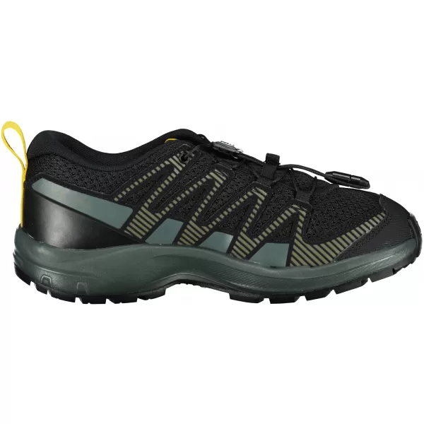 Kinderschuhe SALOMON XA PRO V8 J L41436100 SCHWARZ/GRAU/GELB 