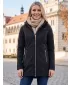 Softshell-Mantel für Damen ALTISPORT GYMA LCTU163 SCHWARZ