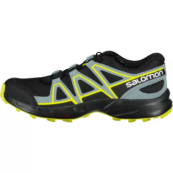  Laufschuhe SALOMON SPEEDCROSS J L41447100 SCHWARZ/SCHWARZ/GRÜN 