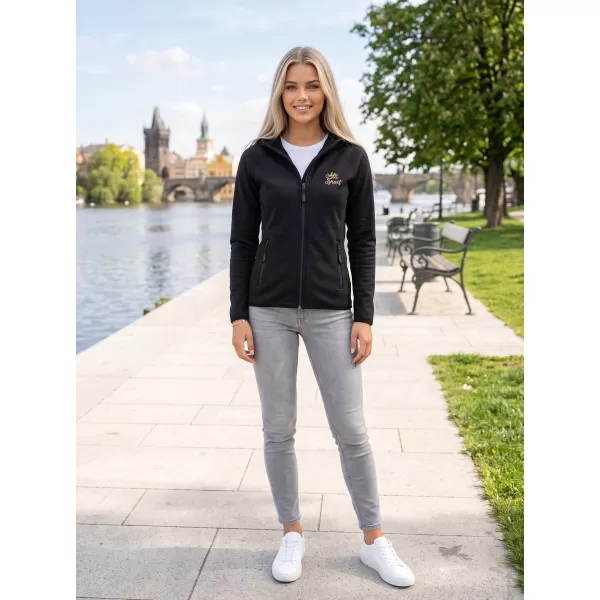  Premium-Sweatshirt für Damen ALTISPORT ALW056418 SCHWARZ 