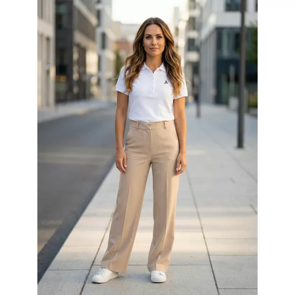  Premium-T-Shirt für Damen mit Kragen ALTISPORT ALW002210 WEIß 