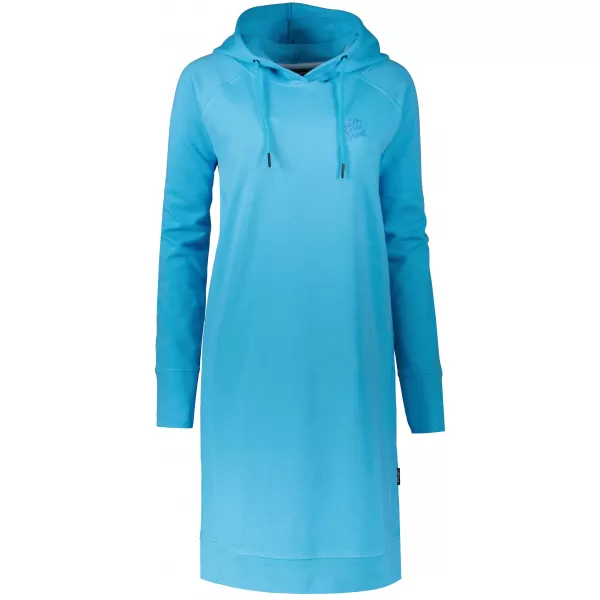  Erweitertes Damen-Sweatshirt ALTISPORT MIBELA LSKU366 AZURBLAU 