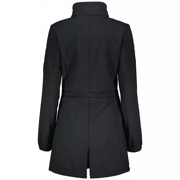  Softshell-Mantel für Damen KIXMI MALAYA SCHWARZ 