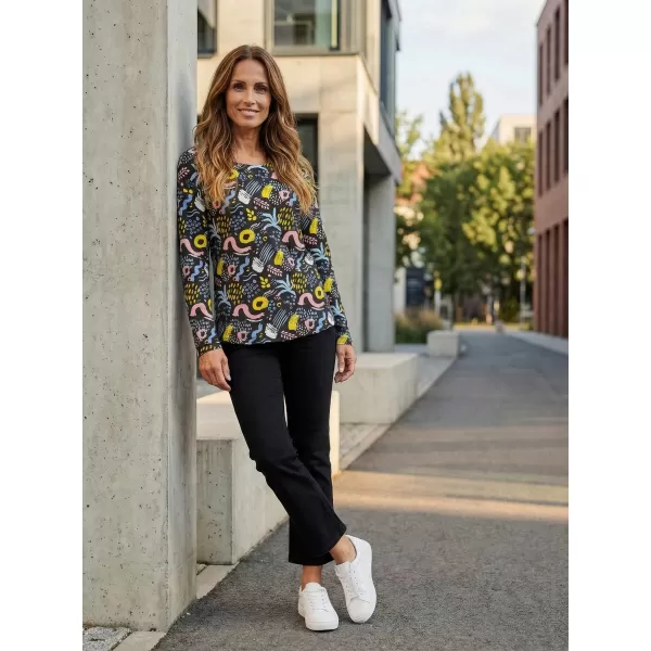  Damen-T-Shirt ALTISPORT KORTA LTSU840 SCHWARZ 