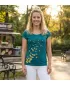 Damen-T-Shirt ALTISPORT JEDRA LTSU841 KEROSIN