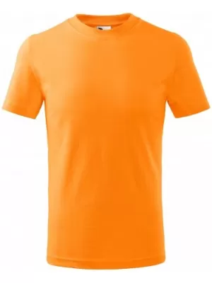 Kinder-T-Shirt MALFINI BASIC 138 MANDARINE-ORANGE