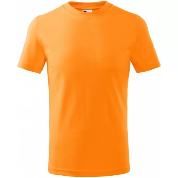  Kinder-T-Shirt MALFINI BASIC 138 MANDARINE-ORANGE 
