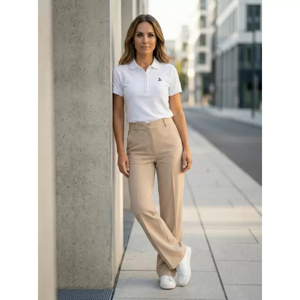  Premium-T-Shirt für Damen mit Kragen ALTISPORT ALW002210 WEIß 