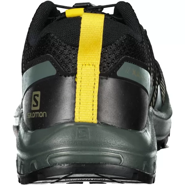  Kinderschuhe SALOMON XA PRO V8 J L41436100 SCHWARZ/GRAU/GELB 