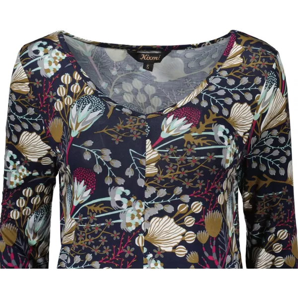  Damen-T-Shirt KIXMI MARINA DUNKELBLAU 