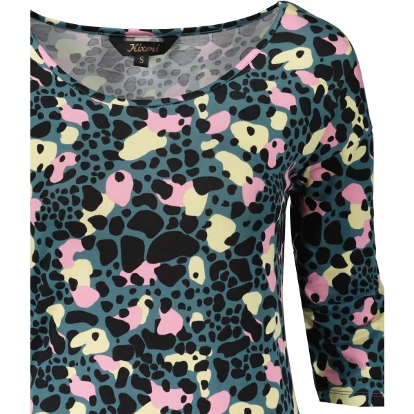  Damen-T-Shirt KIXMI MENDY GRÜN 