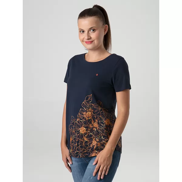 Damen-T-Shirt LOAP ABANA BLAU 