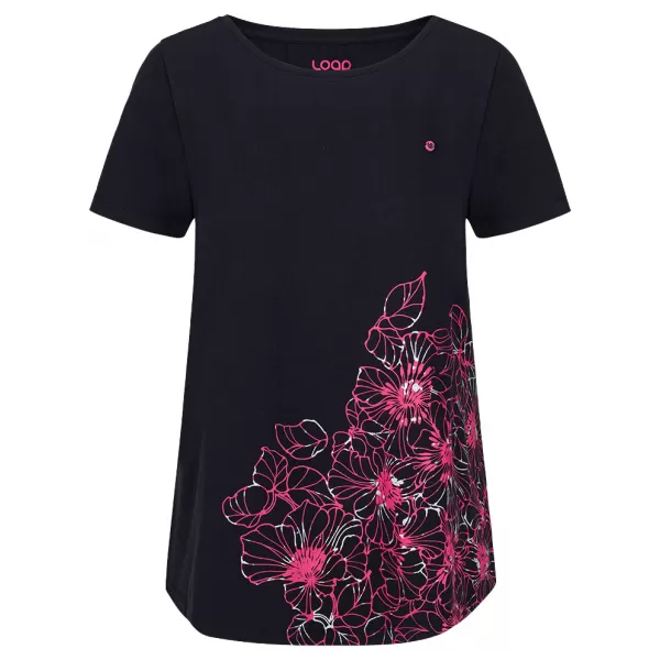  Damen-T-Shirt LOAP ABANA SCHWARZ 